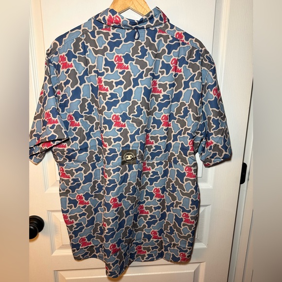 Ole Miss Men’s Blue and Gray Shirt - Picture 7 of 7